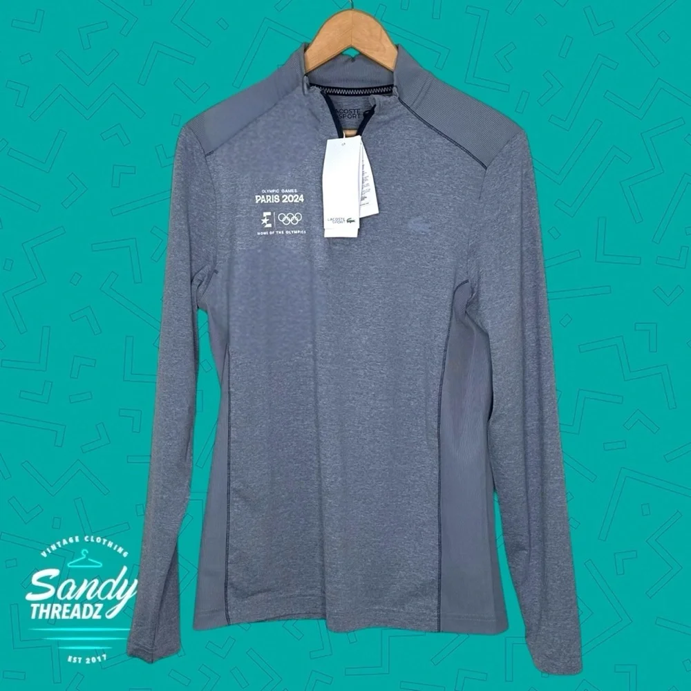 Lacoste Ultra Dry Quarter Zip Pullover Jacket